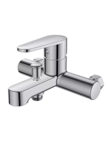 Смеситель для ванны короткий излив VODA WF54