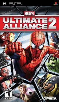 PSP Marvel: Ultimate Alliance 2 (Б/У, Английская версия, ULES-01343)