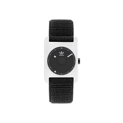 Adidas Originals Wrist Watch Quartz Movement Nylon Strap Black Dial Unisex