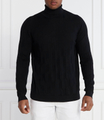 Хлопковый гольф rollneck Karl Lagerfeld - черный(655016 534399)
