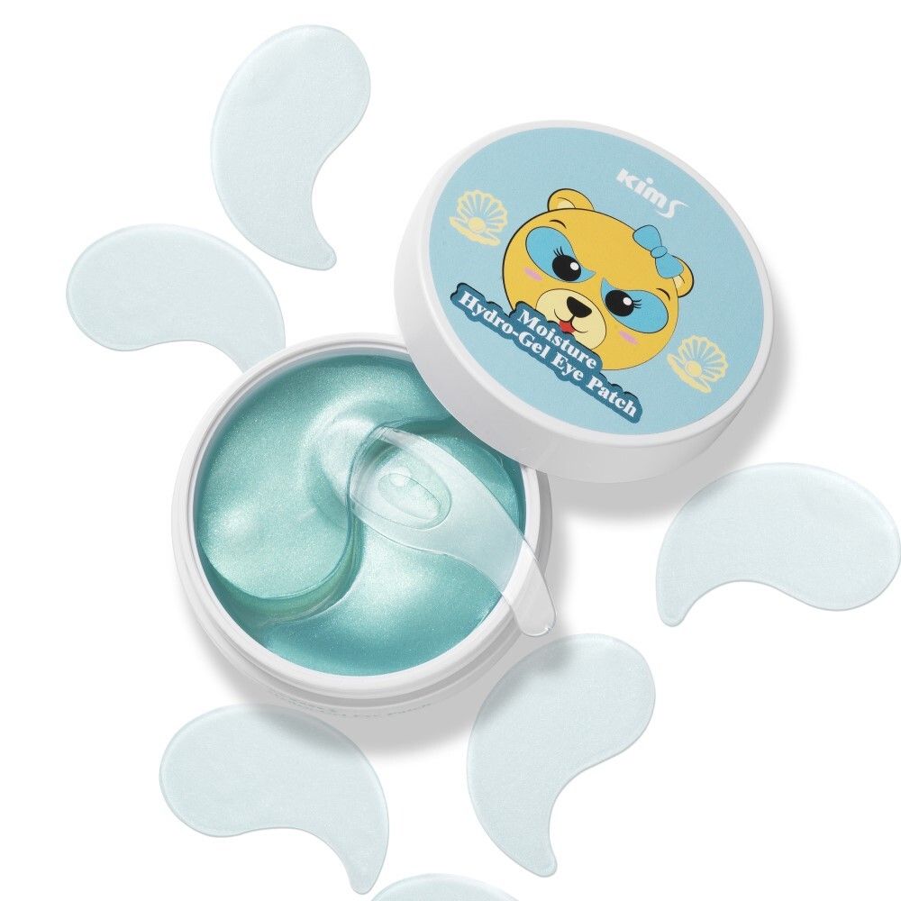 Гидрогелевые увлажняющие патчи Kims Moisture Hydro-Gel Eye Patch (60 шт. в баночке, размер S)