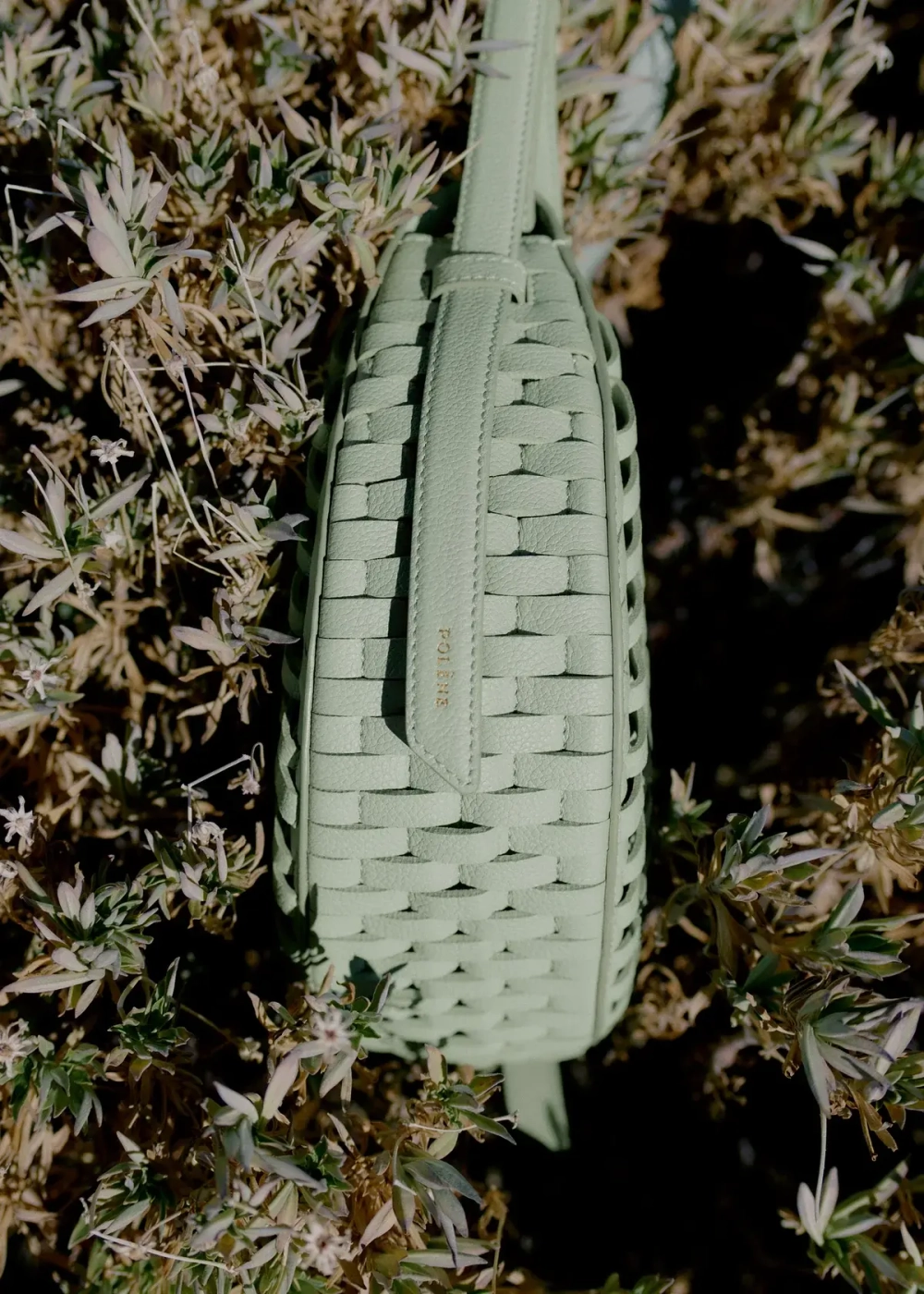 POLENE СУМКА NUMERO DIX, МИНДАЛЬНЫЙ