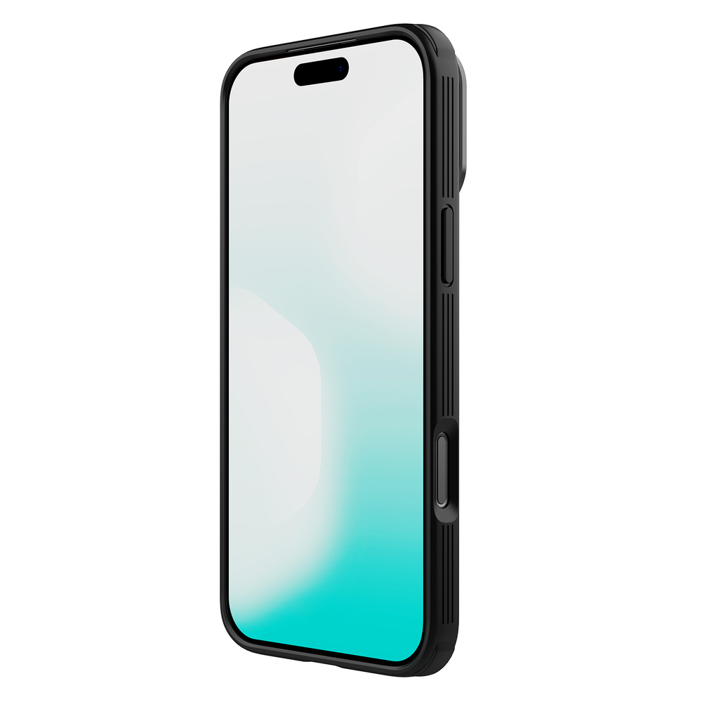 Чехол прозрачный тонированный на iPhone 17 Pro Max, серия CamShield Prop Case (версия с прозрачной крышкой объектива) от Nillkin