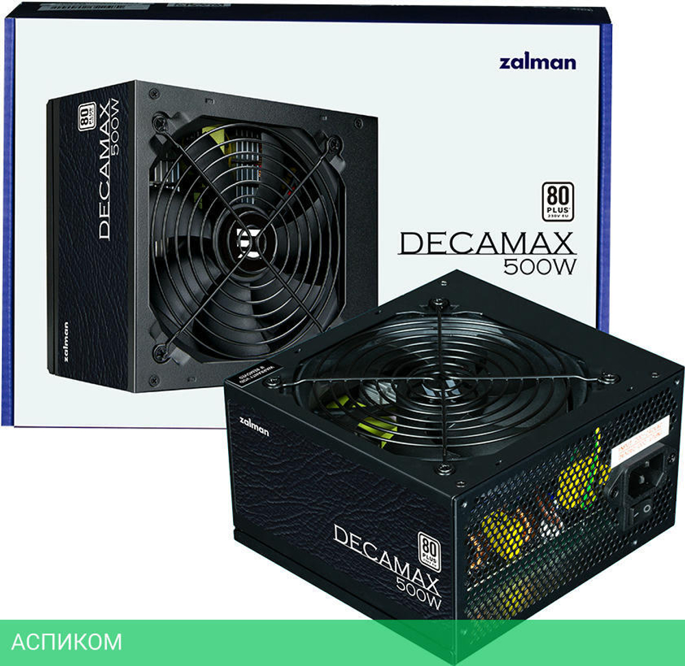 Блок питания Zalman ZM500-LX3 500W Black