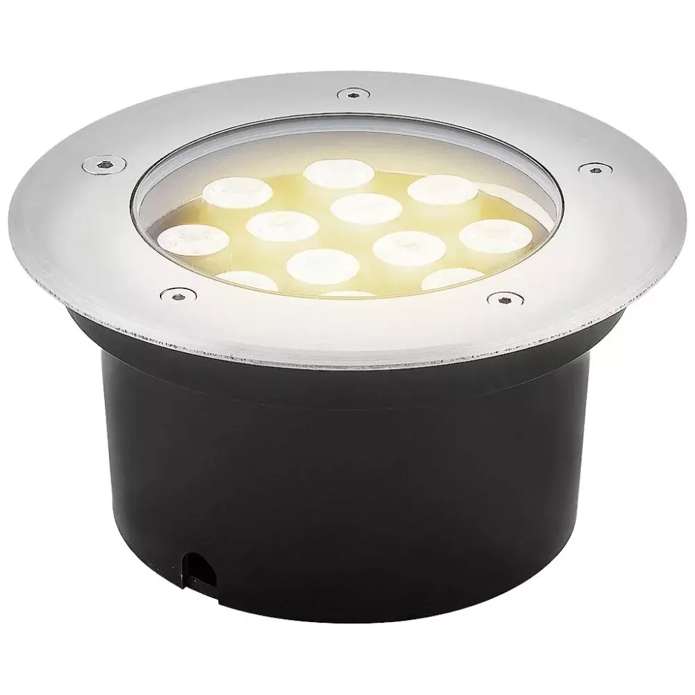 Светильник LED тротуарный (грунтовый) встраив. SP4114 12W 2700K 230V IP67 Feron