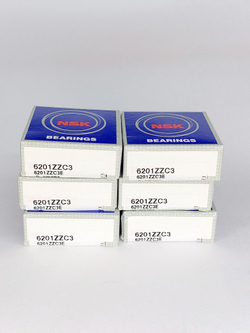 Подшипник KG 6201ZZ 12х32х10 мм к-т 4 шт.