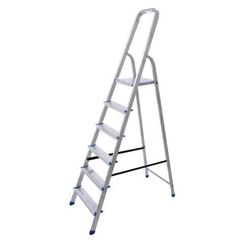 Стремянка алюминиевая STAIRS односекционная 6 ступеней (AS06)
