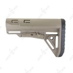 Телескопический полимерный приклад TBS Sharp, DLG Tactical