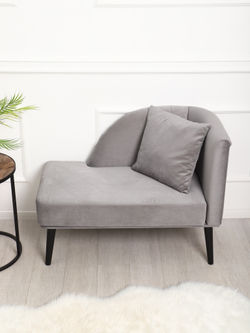 Кушетка Berger серый/венге