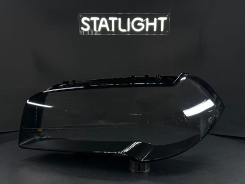 Левое стекло фары BMW X3 E83 2004-2010 рест