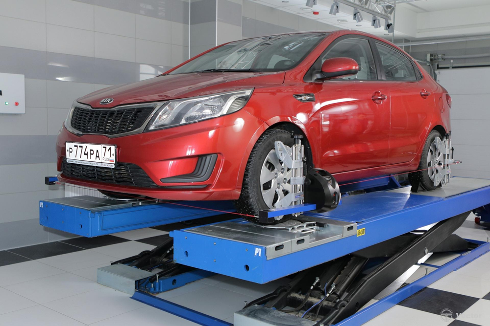 Кордовый стенд сход-развал ТехноВектор 4 T 4108