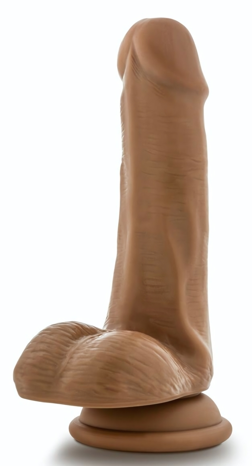 Кофейный фаллоимитатор Captain Mike - 15,24 см. (Цвет: кофейный)