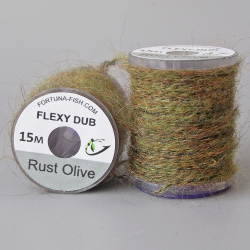 Fortuna-Fish Эластичная даббинговая нить Flexy Dub (15 м.)