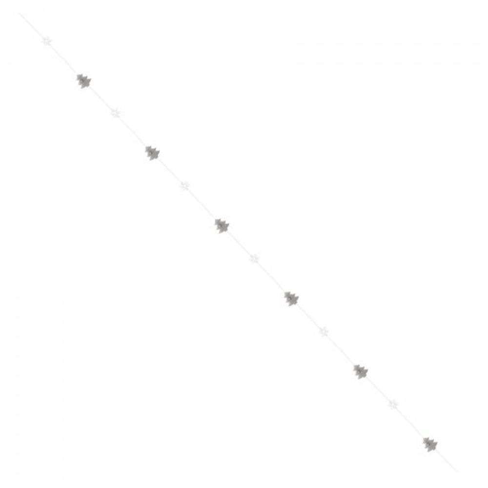 GAEM Изделие декоративное Гирлянда "Ёлочка", L190 W4 H1,5 см, 3в.