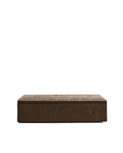 Zara Home Коробка для хранения из дерева, цвет коричневый, 25.5 см