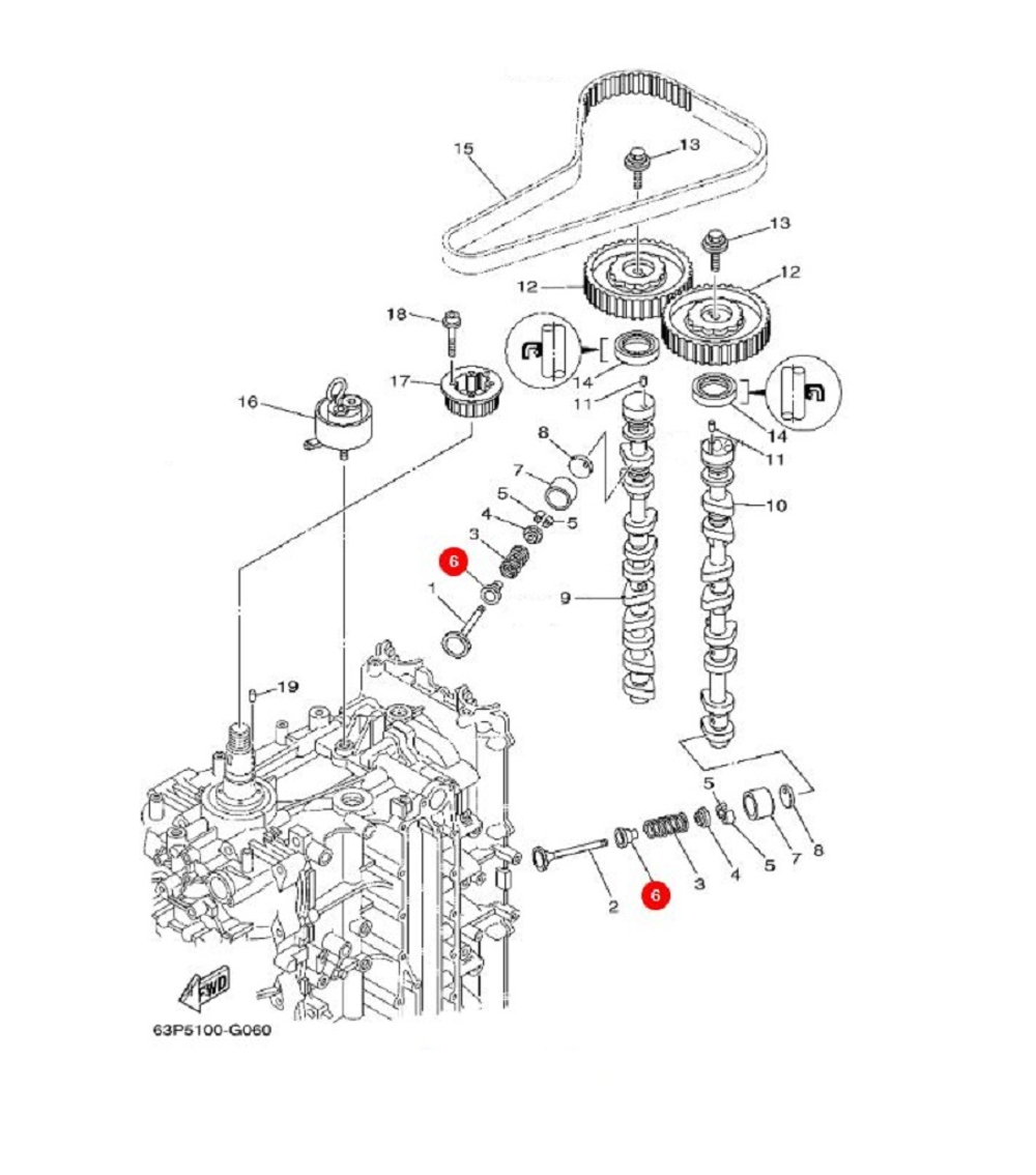 Маслосъемный колпачек