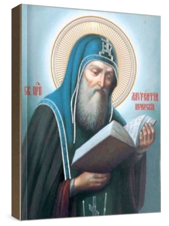 Лаврентий Печерский (рукописная икона)