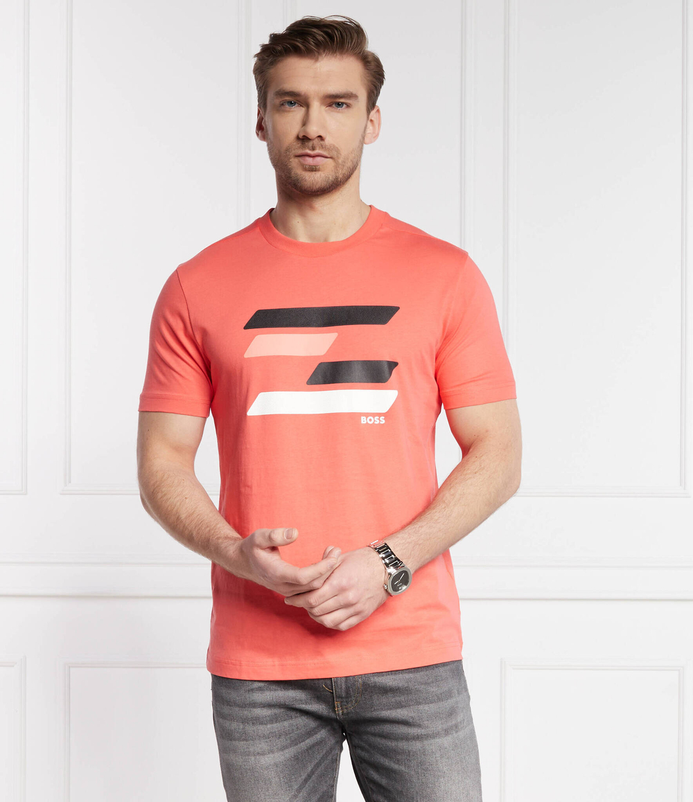 Футболка Tee 3 BOSS GREEN - оранжевый(50513005)