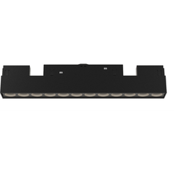 Магнитный трековый светильник ЭРА TRM20-3-22-12W3K BK светодиодный 12Вт 3000К черный | Магнитные трековые светильники