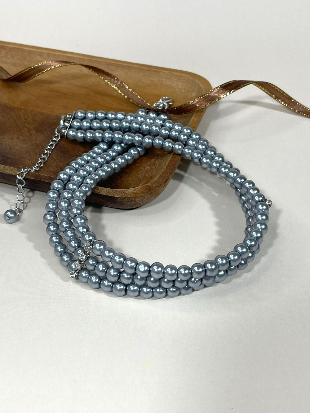 Чокер жемчужный 40 см