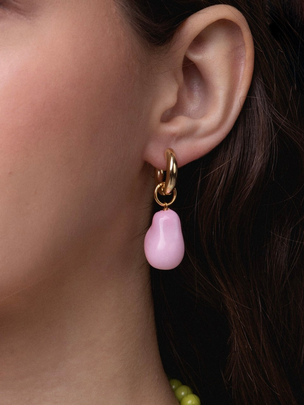 Серьги барокко нежные