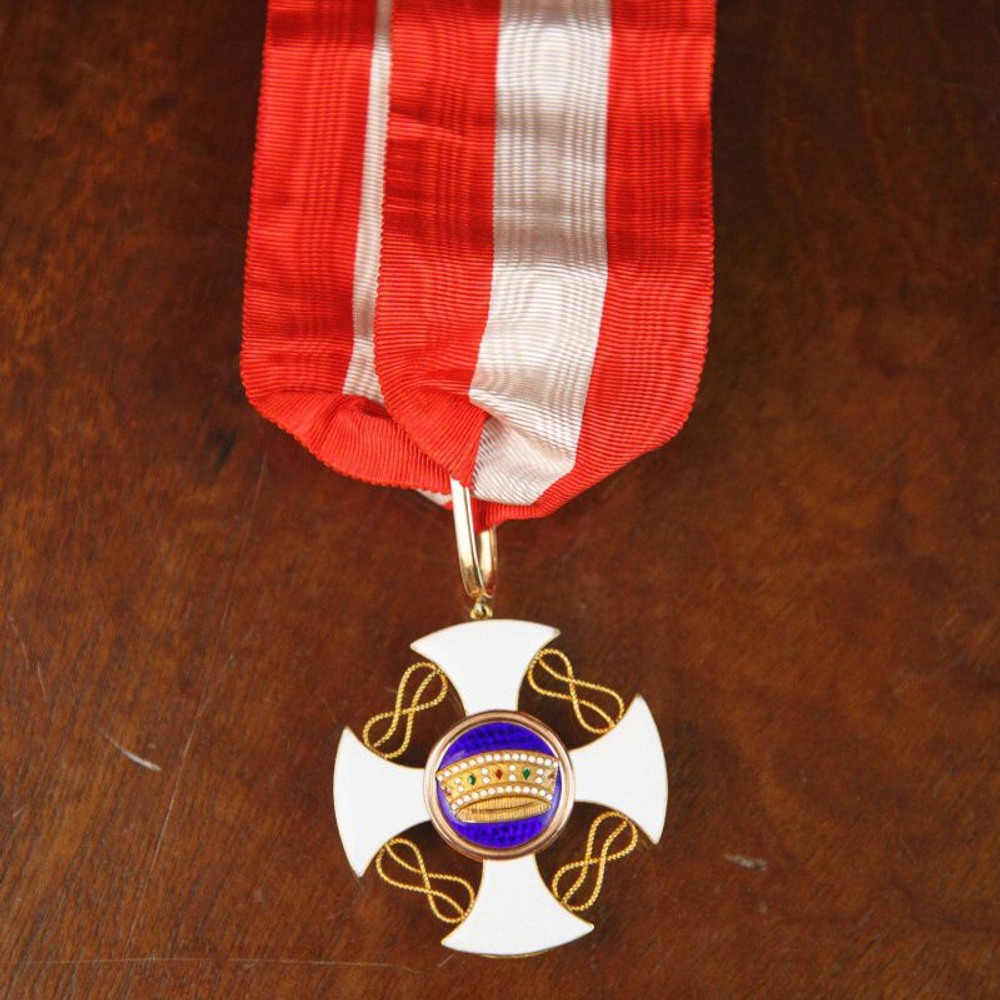 Орден Короны Италии (полный комплект). Степень Великого Офицера
