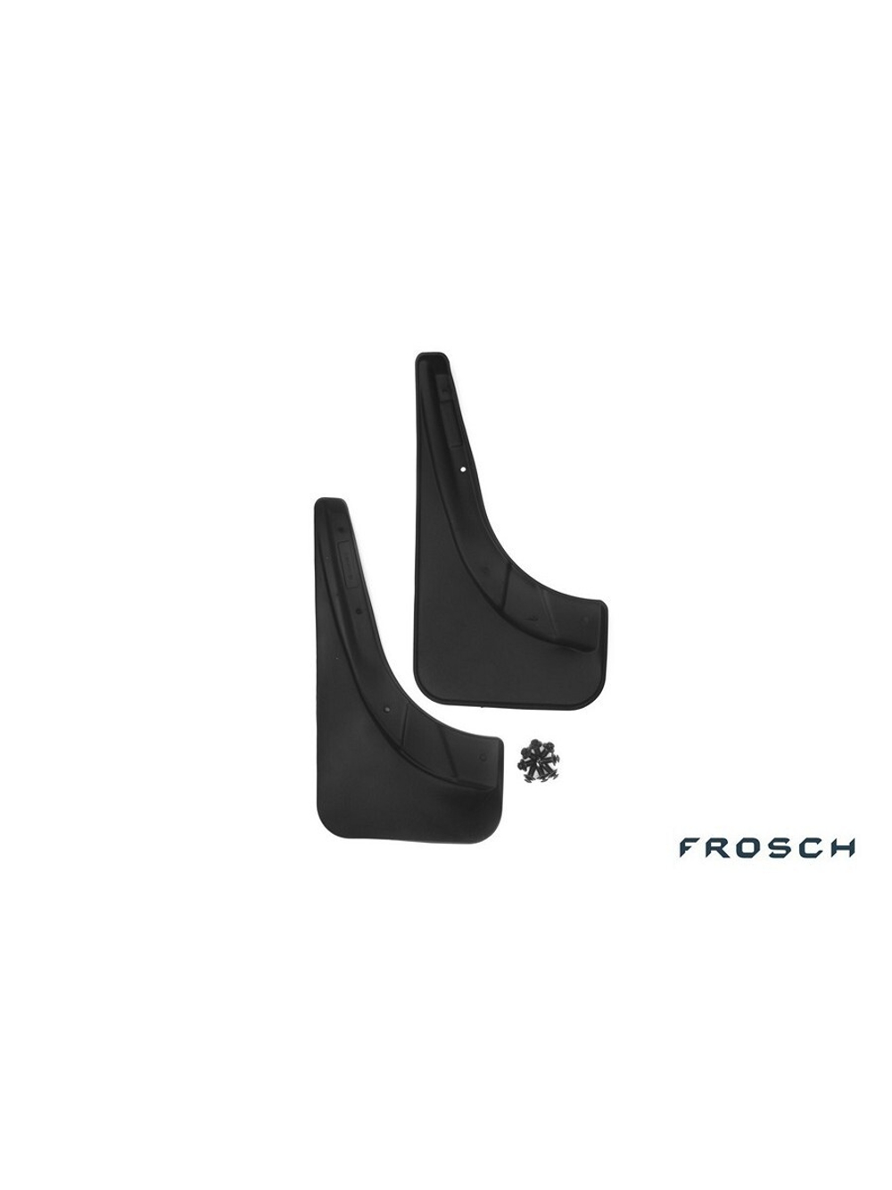 Брызговики задние FIAT Grande Punto 5D, 2005-2009 (optimum) в коробке  FROSCH.15.09.E11