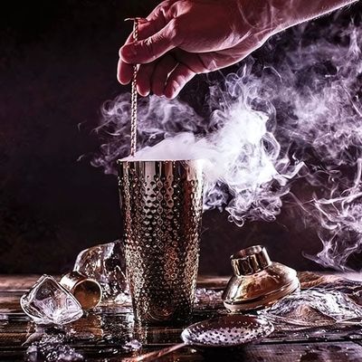 Ложка барная «Пробар» с мадлером;сталь нерж.;,L=25,B=3см;стальной (Цвет: серебристый)