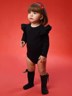 Боди с кружевной спинкой