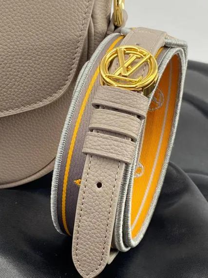 Сумка Louis Vuitton Pont 9 Soft PM светло-серый