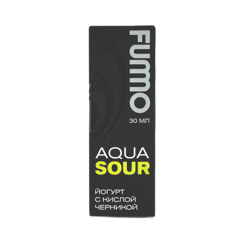 Fummo Aqua Sour Salt 30 мл - Йогурт с Кислой Черникой (20 мг)