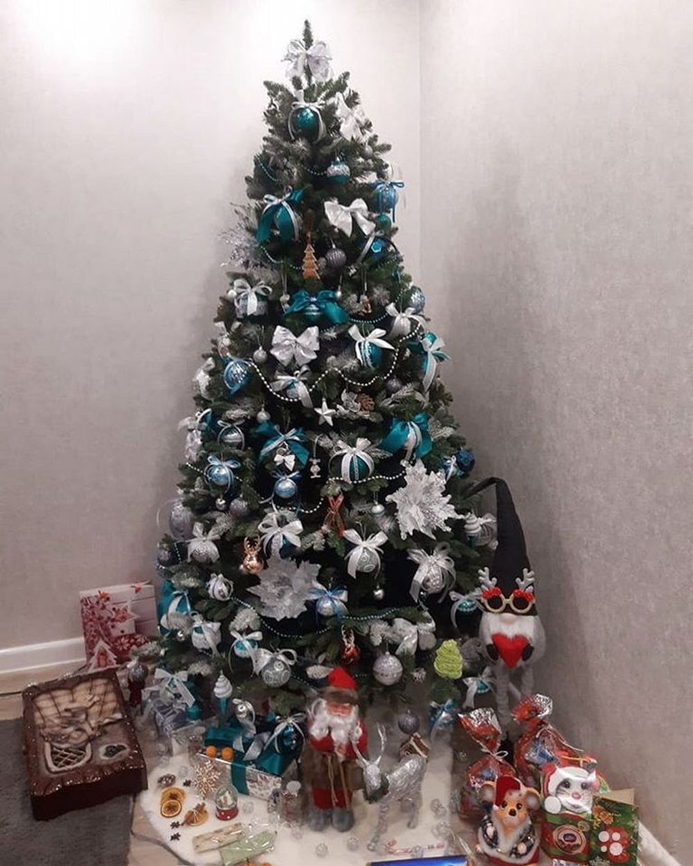 Искусственная ель «Барокко» (Литая+пвх) от 1.2 до 3 м