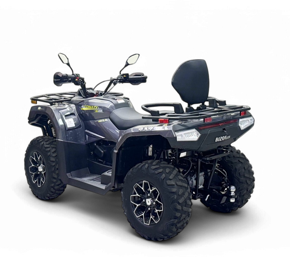 Квадрицикл Bizon YK450A EPS ПТС Серый