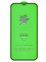 Защитное стекло для Apple iPhone 12 Pro Max / 20D Premium / полный клей, черная рамка