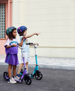 Шлем Micro - наушники серый/зелёный (M) BOX