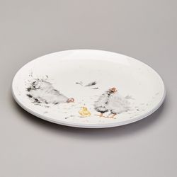 ТАРЕЛКА ЗАКУСОЧНАЯ LEFARD "FUNNY HENS" 21*2,5 СМ (КОР=24ШТ.)