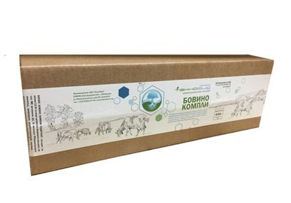 Витаминно-минеральный болюс Бовино Компли, 10 шт по 64 г