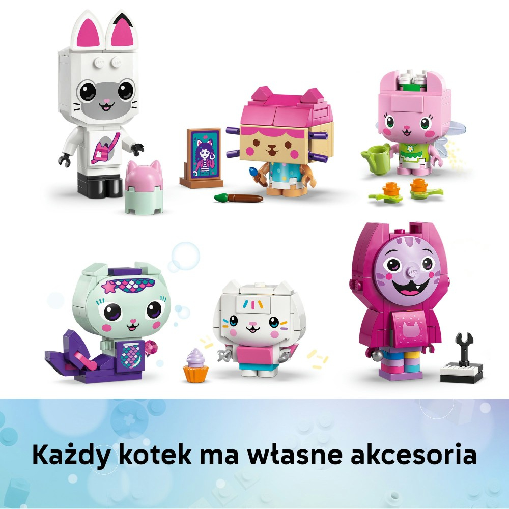 LEGO Koci Domek Gabi - Кошачий друг Gabi из кубиков 11215