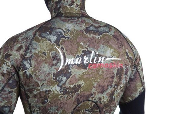 Гидрокостюм Marlin Camoskin 5 мм Зеленый