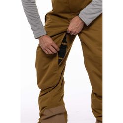 Полукомбинезон штаны 686 MNS HOT LAP INSULATED BIB (FW23) (BREEN)