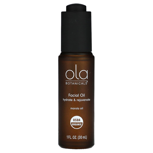Dr. Mercola, Ola Botanicals, масло для лица, маруловое масло, 30 мл (1 жидк. унция)