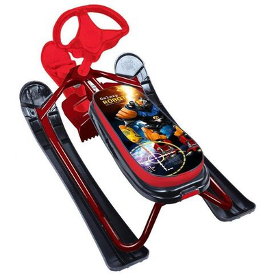 Снегокат "Ника-кросс" с галактическим роботом