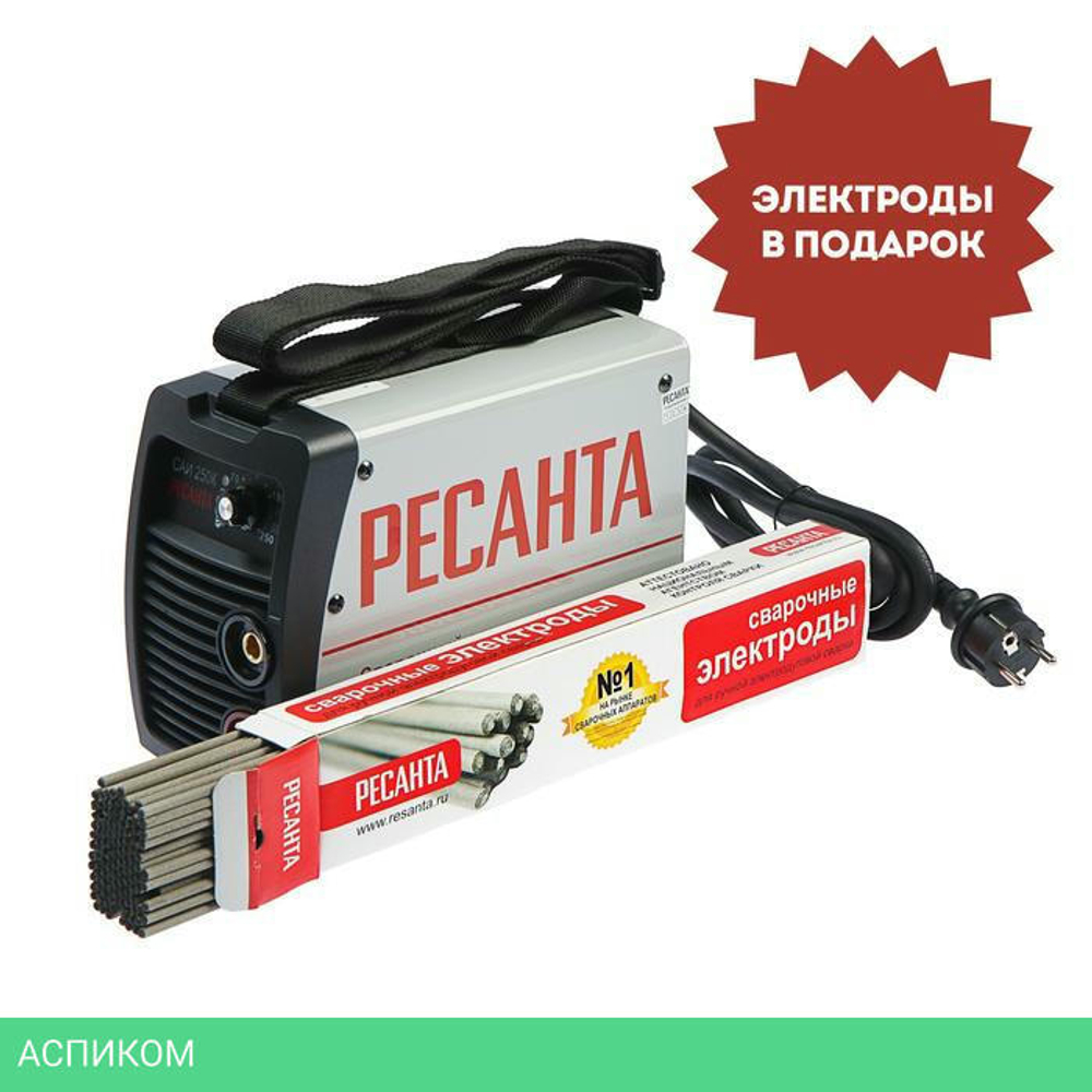 Сварочный инвертор Ресанта САИ-250К (65/38)