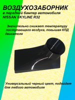 Воздухозаборник в передний бампер автомобиля Nissan Skyline R32