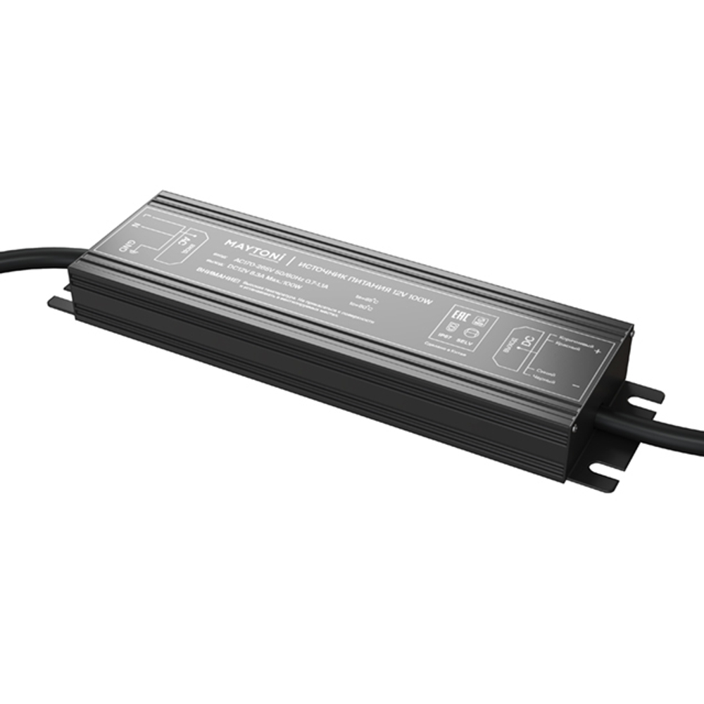 Блок питания Maytoni Technical 12В 100Вт IP67 020206