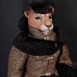 Кукла коллекционная Львица Мадам Лили