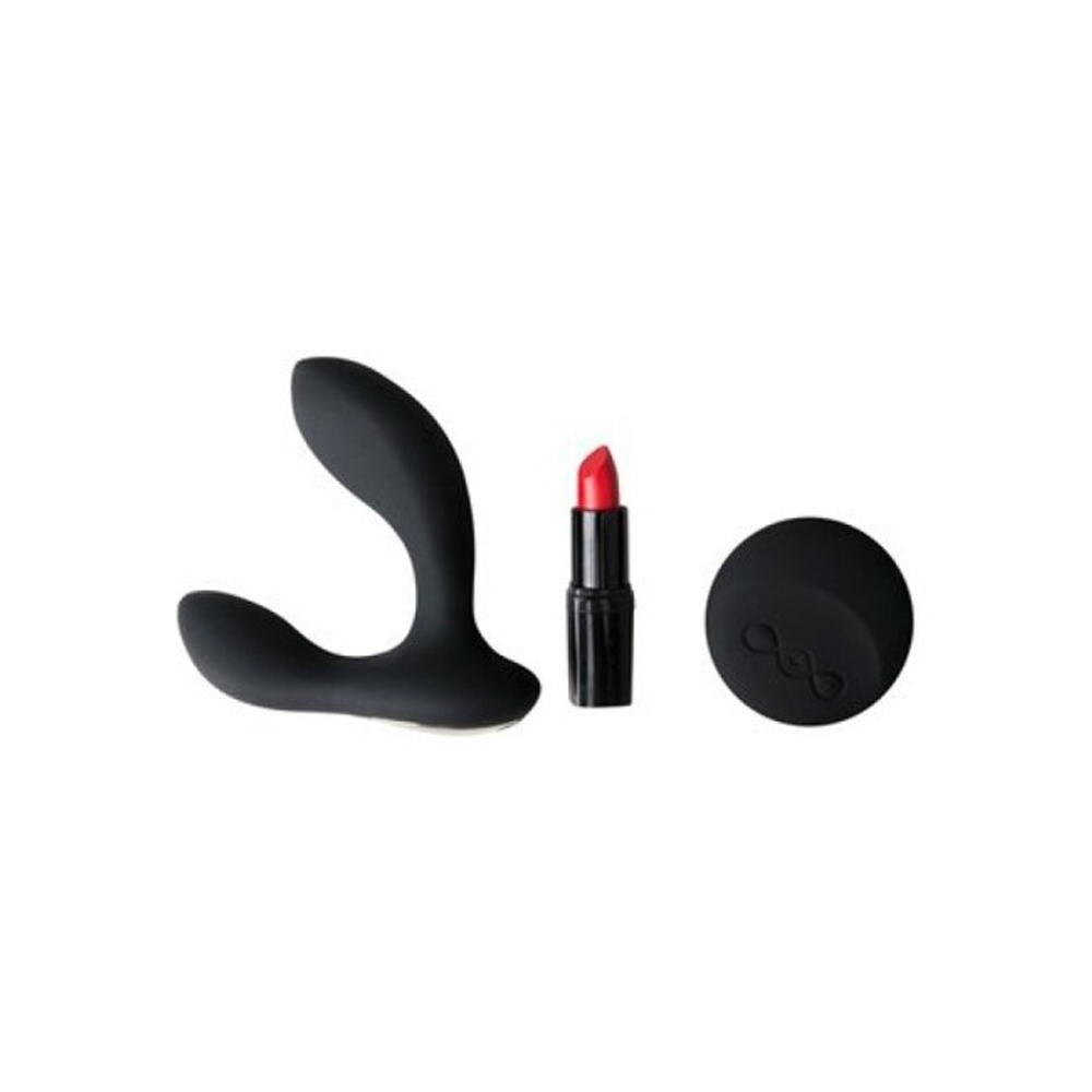 Массажер простаты с дистанционным управлением Hugo (Цвет: черный)