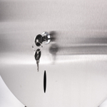Диспенсер для туалетной бумаги LAIMA PROFESSIONAL INOX, (Система T1) БОЛЬШОЙ, нержавеющая сталь, матовый.