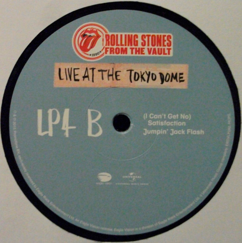 The Rolling Stones / Live At The Tokyo Dome - Tokyo 1990 (4LP+DVD)