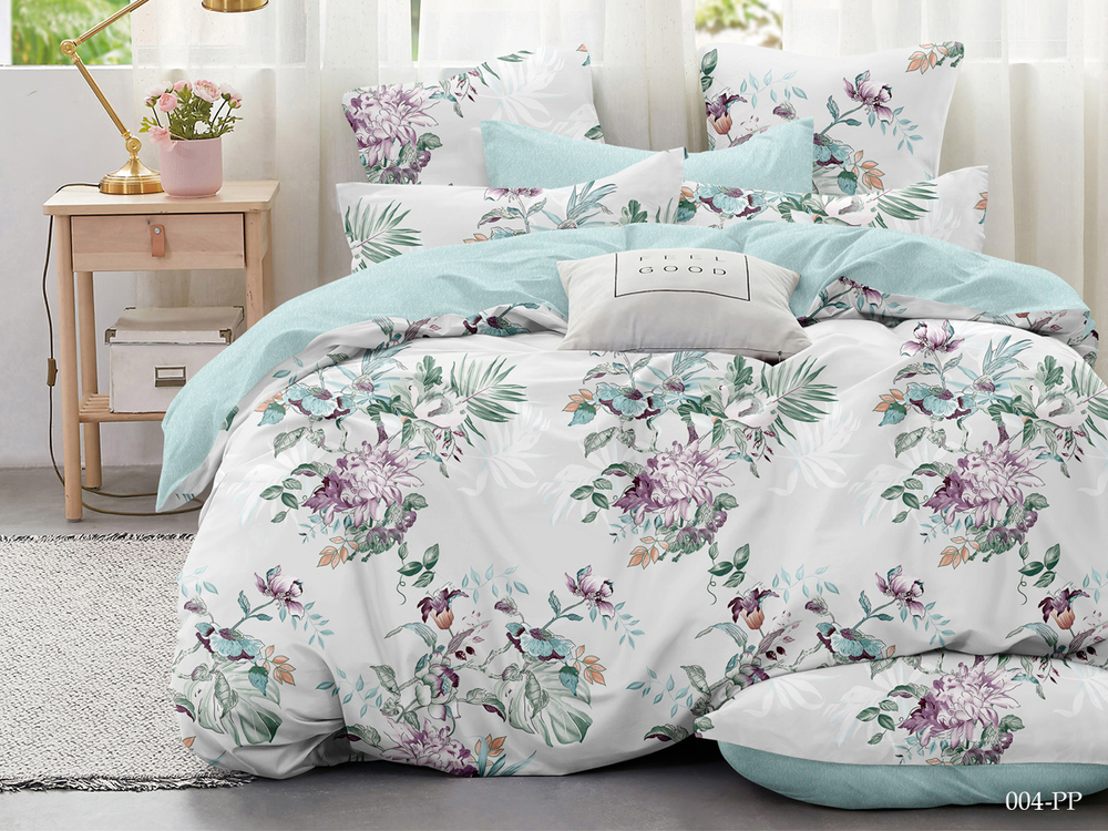 Постельное белье CL HOME Макопоплин "Mako Poplin" 1,5- спальный